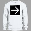 Heavy Cotton 100% Cotton Long Sleeve T Shirt Thumbnail