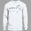 Heavy Cotton 100% Cotton Long Sleeve T Shirt Thumbnail