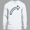 Heavy Cotton 100% Cotton Long Sleeve T Shirt Thumbnail