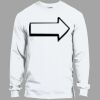 Heavy Cotton 100% Cotton Long Sleeve T Shirt Thumbnail