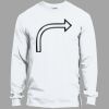 Heavy Cotton 100% Cotton Long Sleeve T Shirt Thumbnail
