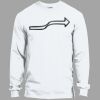 Heavy Cotton 100% Cotton Long Sleeve T Shirt Thumbnail