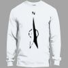 Heavy Cotton 100% Cotton Long Sleeve T Shirt Thumbnail
