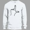 Heavy Cotton 100% Cotton Long Sleeve T Shirt Thumbnail