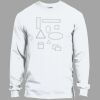 Heavy Cotton 100% Cotton Long Sleeve T Shirt Thumbnail