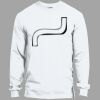 Heavy Cotton 100% Cotton Long Sleeve T Shirt Thumbnail