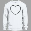 Heavy Cotton 100% Cotton Long Sleeve T Shirt Thumbnail