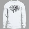 Heavy Cotton 100% Cotton Long Sleeve T Shirt Thumbnail