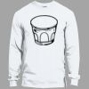 Heavy Cotton 100% Cotton Long Sleeve T Shirt Thumbnail