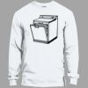 Heavy Cotton 100% Cotton Long Sleeve T Shirt Thumbnail