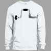 Heavy Cotton 100% Cotton Long Sleeve T Shirt Thumbnail