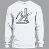 Heavy Cotton 100% Cotton Long Sleeve T Shirt Thumbnail
