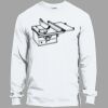 Heavy Cotton 100% Cotton Long Sleeve T Shirt Thumbnail
