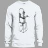Heavy Cotton 100% Cotton Long Sleeve T Shirt Thumbnail
