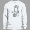 Heavy Cotton 100% Cotton Long Sleeve T Shirt Thumbnail