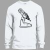 Heavy Cotton 100% Cotton Long Sleeve T Shirt Thumbnail
