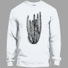 Heavy Cotton 100% Cotton Long Sleeve T Shirt Thumbnail