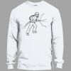Heavy Cotton 100% Cotton Long Sleeve T Shirt Thumbnail