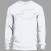Heavy Cotton 100% Cotton Long Sleeve T Shirt Thumbnail