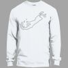 Heavy Cotton 100% Cotton Long Sleeve T Shirt Thumbnail