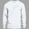 Heavy Cotton 100% Cotton Long Sleeve T Shirt Thumbnail