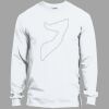 Heavy Cotton 100% Cotton Long Sleeve T Shirt Thumbnail