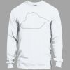 Heavy Cotton 100% Cotton Long Sleeve T Shirt Thumbnail