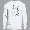 Heavy Cotton 100% Cotton Long Sleeve T Shirt Thumbnail