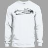 Heavy Cotton 100% Cotton Long Sleeve T Shirt Thumbnail