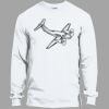 Heavy Cotton 100% Cotton Long Sleeve T Shirt Thumbnail