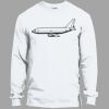 Heavy Cotton 100% Cotton Long Sleeve T Shirt Thumbnail