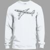 Heavy Cotton 100% Cotton Long Sleeve T Shirt Thumbnail