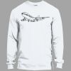 Heavy Cotton 100% Cotton Long Sleeve T Shirt Thumbnail