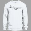 Heavy Cotton 100% Cotton Long Sleeve T Shirt Thumbnail