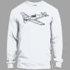 Heavy Cotton 100% Cotton Long Sleeve T Shirt Thumbnail
