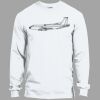 Heavy Cotton 100% Cotton Long Sleeve T Shirt Thumbnail
