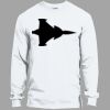 Heavy Cotton 100% Cotton Long Sleeve T Shirt Thumbnail