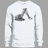 Heavy Cotton 100% Cotton Long Sleeve T Shirt Thumbnail