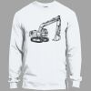 Heavy Cotton 100% Cotton Long Sleeve T Shirt Thumbnail