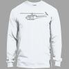 Heavy Cotton 100% Cotton Long Sleeve T Shirt Thumbnail