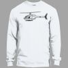 Heavy Cotton 100% Cotton Long Sleeve T Shirt Thumbnail