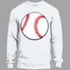 Heavy Cotton 100% Cotton Long Sleeve T Shirt Thumbnail