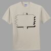 Heavy Cotton 100% Cotton T Shirt Thumbnail