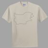 Heavy Cotton 100% Cotton T Shirt Thumbnail