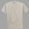 Heavy Cotton 100% Cotton T Shirt Thumbnail