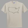 Heavy Cotton 100% Cotton T Shirt Thumbnail