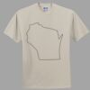 Heavy Cotton 100% Cotton T Shirt Thumbnail